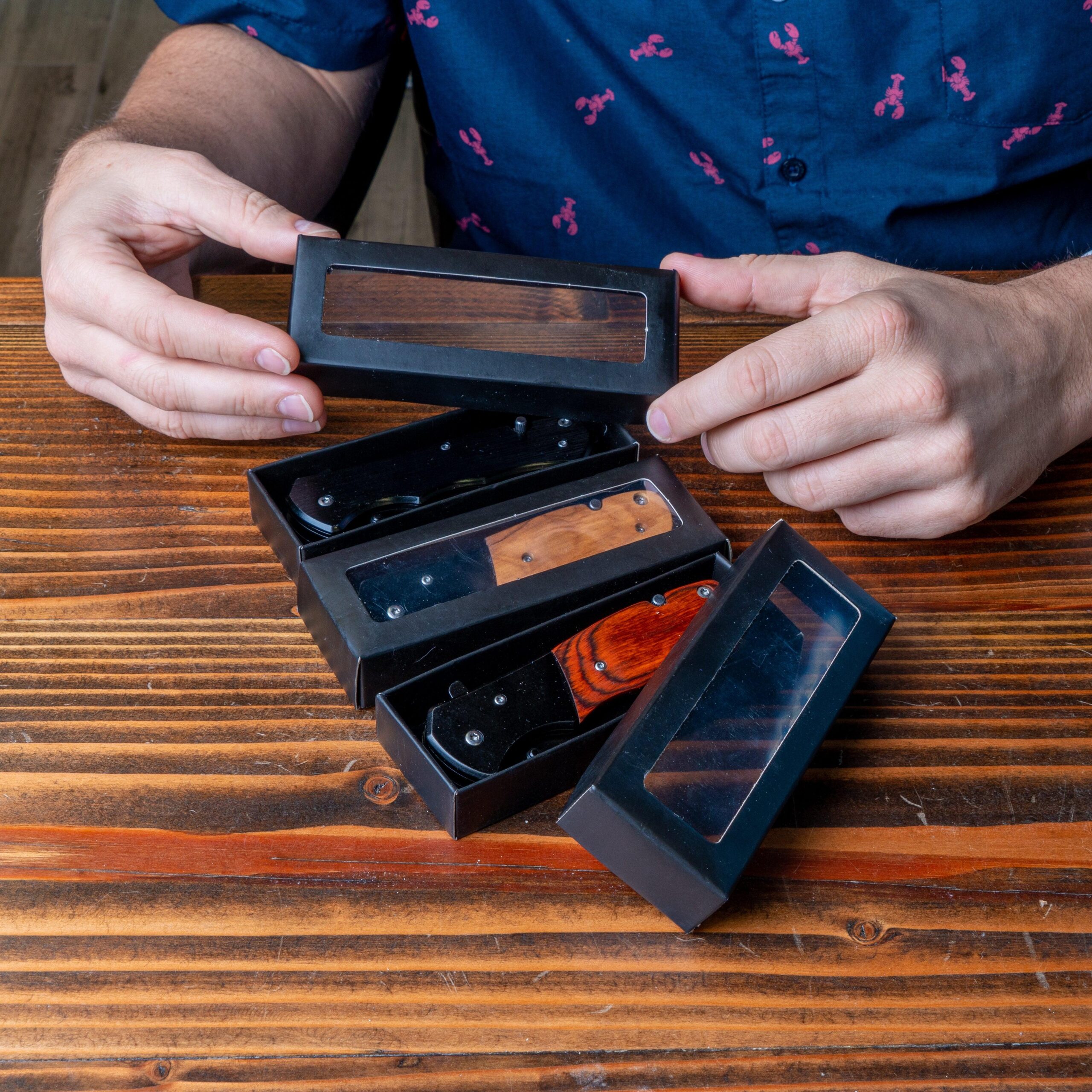 404 Stainless Steel Custom Engraved Pocket Knives - Image 4